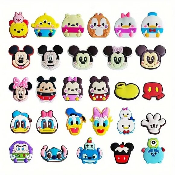 NWT 28pcs CROCS Charms - Mickey Mouse & Friends - Picture 2 of 3